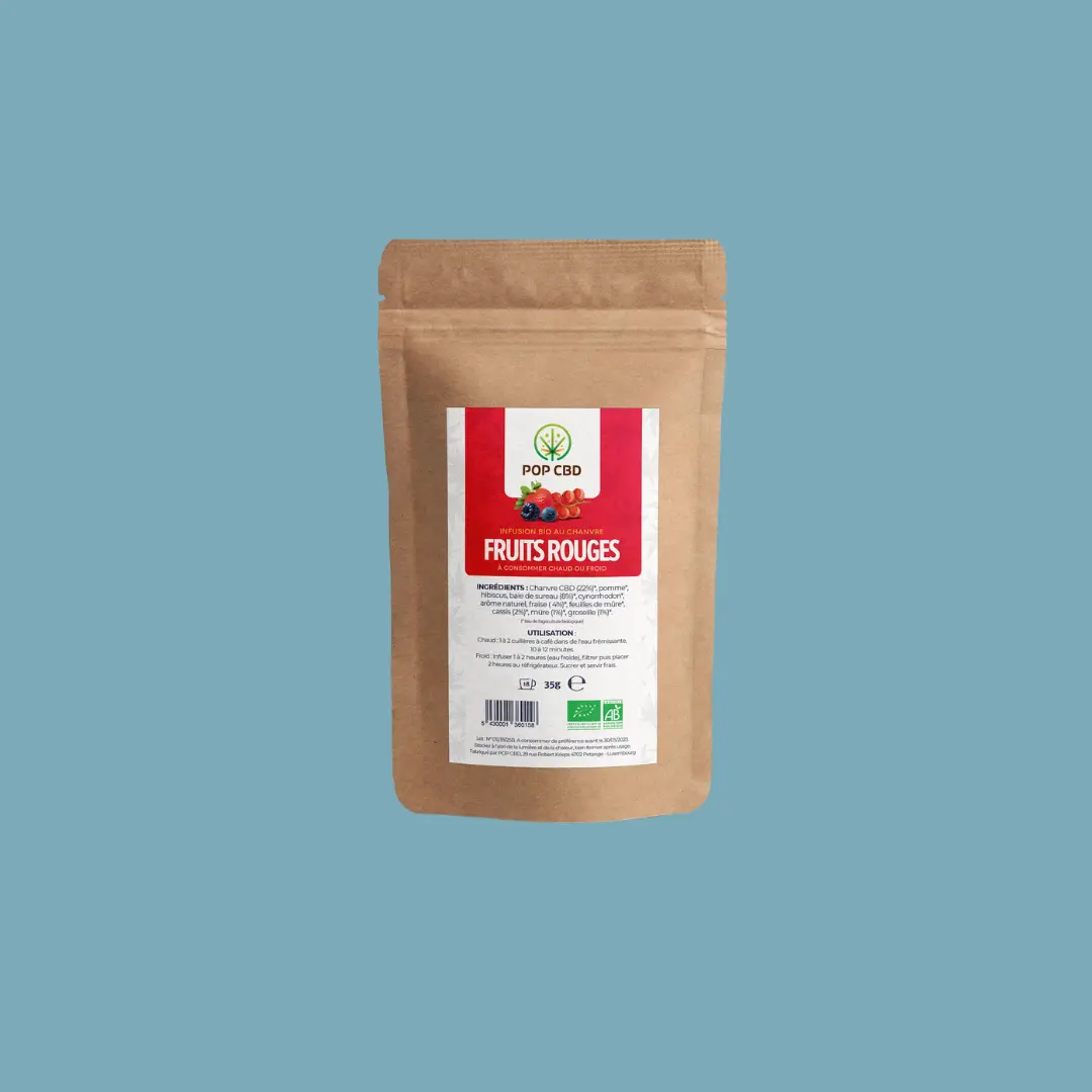 INFUSION CHANVRE BIO - Fruits rouges